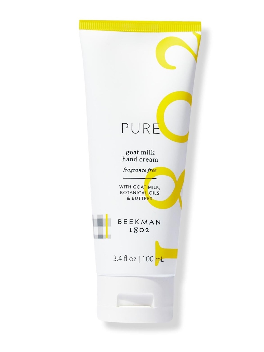 Beekman 1802 Pure Goat Milk Hand Cream- fragrance free, lightweight, softens